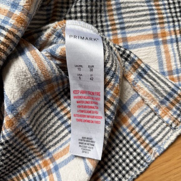 Primark Women's Sleeveless Plaid Blouse - Picture 4 of 4